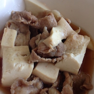肉豆腐 基本の和食